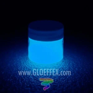 Pintura fosforescente que brilla en la oscuridad - azul - Imagen 1 de 1