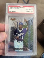 1997 Bowman's Best - #117 Adrian Beltre (RC)