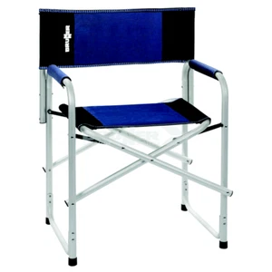 Brunner Regiestuhl Bravura mit klappbarer Struktur Schwarz/Blau - Bild 1 von 2