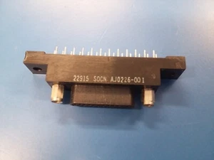 AJ0226-001, Connector 25 Pos. Thur Hole, Mfg ITT - Picture 1 of 5