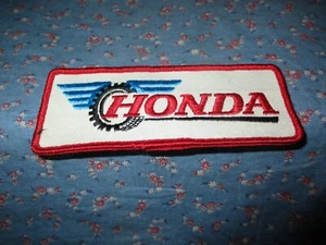 Unused Patch Honda Motorcycles 5 x 2 Inches - Picture 1 of 2
