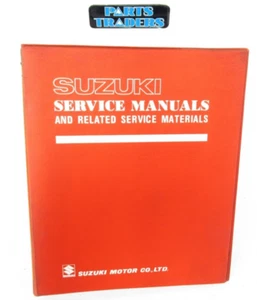 Genuine Suzuki Dealer Service Manual Binder (EMPTY) 4 Ring Heavy Duty 1.75" - Picture 1 of 2