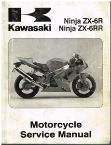 KAWASAKI ZX-6R NINJA AND ZX-6RR NINJA 2003 ORIG. FACTORY WORKSHOP MANUAL - Picture 1 of 1
