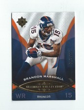 2009 Ultimate Collection #34 Brandon Marshall Broncos  /375