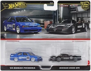 Hot Wheels Target 2 Pack '94 Nissan Primera e Nissan 390 GT1 - Foto 1 di 1