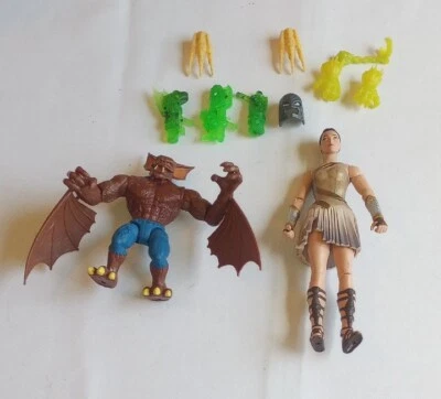 Lote de figuras de acción DC Comics Super Hero Wonder Woman 6" Bat Monster Mattel Foto 1 de 4