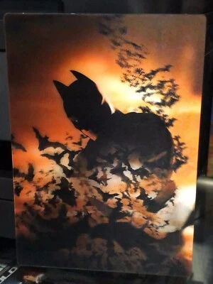 Batman Begins Lenticular Art, 5 Collectible Postcards, 128MB Flash Drive IMAGES - Image 1 of 4
