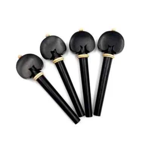 Clavija de afinación de violonchelo profesional 4 un., clavijas de violonchelo de ébano de 4/4 piezas - Imagen 1 de 2