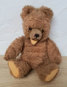 Simpatico Orsacchiotto Antico 29 cm Ottime Condizioni Cigolio Vintage Originale Rarità  - Foto 1 di 11