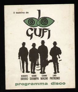 PROGRAMMA IL TEATRINO DE I GUFI SVAMPA PATRUNO MAGNI BRIVIO MILANO CANTA TESTI - Foto 1 di 1