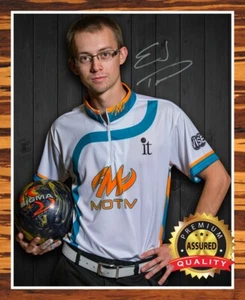 Tacket EJ - Foto Autografiada Firmada 8x10 (PBA Champion) Reimpresión - Imagen 1 de 4