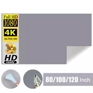 Proyector 4K 16:9 HD pantalla de proyección portátil pantalla de cine en casa cine B8P9 - Imagen 1 de 11