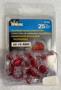 IDEAL 85-925 INSULATION DISPLACEMENT WIRE CONNECTORS (25-PACK) - Picture 1 of 2