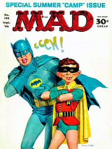 MAD Magazine #105 - September 1966 - Cover Poster - Picture 1 of 1