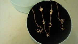 TOUS COLLANA ARGENTO VERMEIL ORO ROSA PIETRE PREZIOSE MULTICOLORE - Foto 1 di 5