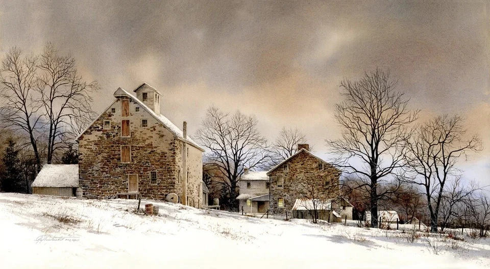 The Miller, Ray Hendershot, Art Print Poster 11" x 14"         3282 - Image 1 of 1