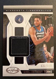 2018-19 Certified Materials KARL-ANTHONY TOWNS #MT-KAT /149 TIMBERWOLVES - Picture 1 of 2