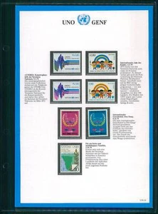 ONU ON GINEVRA FOGLIO DA COLLEZIONE UN-14 1979 ** UNITED NATIONS SHEET MNH - Foto 1 di 2