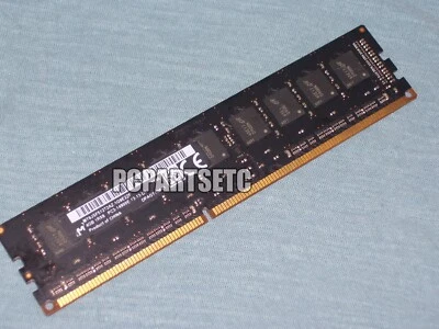 MT9JSF51272AZ-1G9E2ZF Micron Memory 4GB PC3-14900E DDR 1866MHz Unbuffered ECC - Image 1 of 4