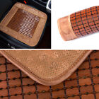 45X45CM Car Truck & Office Chair Seat Cover Brown For Summer Wooden Bead Cushion