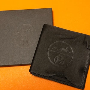 MINT Unused Hermes Jewelry Cleaning Cloth Accessory 24.5cm Limited Polishing - Picture 1 of 11
