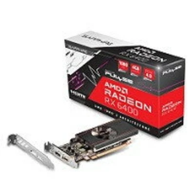 SAPPHIRE PULSE Radeon RX 6400 GAMING 4GB Graphics Board GPU GDDR6 ATX NEW - Image 1 of 4