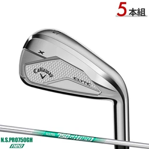 Callaway 2025 ELYTE X IronSet 6-9 Pw 5p RH Nspro750gh neo steel Flex Stiff New - Picture 1 of 6