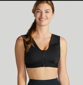 Sujetador de compresión Tommie Copper® para mujer soporte para hombros con cremallera frontal pequeño - Imagen 1 de 4