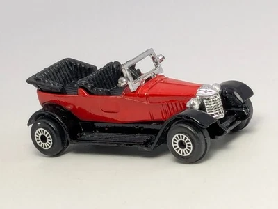Vintage Zee Toys 1941 Red Vauxhall D72 Lace Wheels Hong Kong 1/64 Diecast - Image 1 of 4