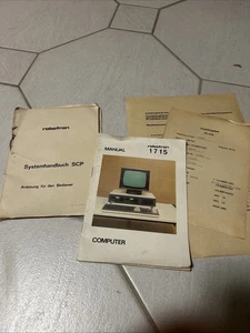 MANUAL ROBOTRON COMPUTER 1715 Instrukcja z NRD - Zdjęcie 1 z 6