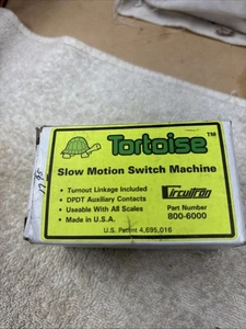 Circuitron Tortoise Slow Motion Switch Machines #800-6000 NOS FREE SHIPPING - Picture 1 of 16