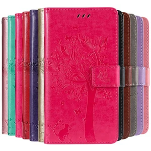 Case for Xiaomi 15 14T 14C 13 Note 14 Tree Pattern Flip Wallet Case Phone Cover - Picture 1 of 24