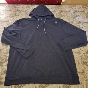 Rhoback Felpa con Cappuccio Uomo Taglia XL Blu Erica Pullover Performance - Foto 1 di 6