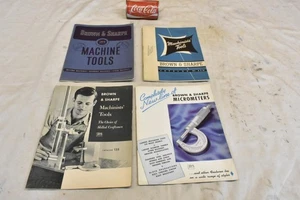 VINTAGE BROWN & SHARPE MACHINISTS TOOLS SALES CATALOGS NO. 35 M & No. 135 - Picture 1 of 5