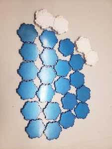 Heroscape, 21 Water Hexes - Picture 1 of 1