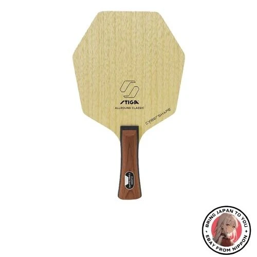 New STIGA Table Tennis Hexagonal Racket Cyber Shape All-Round Classic FLA - Image 1 of 1