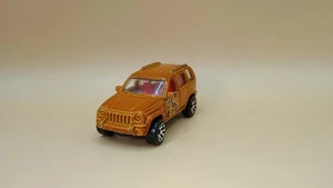 2002 Matchbox Roadside Rescue Jeep Liberty SUV Gold Mtflk Monkey Wrench 1:64 NM - Bild 1 von 7