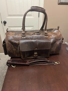 Seesack Leder 20 Zoll - Bild 1 von 8