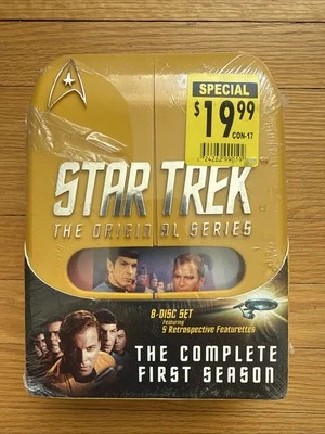 Star Trek La Serie Original 8 DVD Set La Primera Temporada Completa Nuevo Foto 1 de 4
