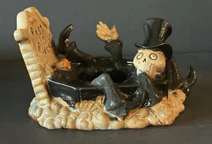 Yankee Candle Votive Holder Boney Bunch "Rest in Pieces" 2011 NWOT - Picture 1 of 9