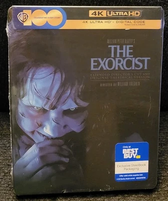 The Exorcist (4K UHD) Best Buy Steelbook, Brand New OOP~ Linda Blair  - Image 1 of 4