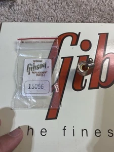 Vintage Gibson Switchcraft NOS gold input Jack Quarterinch - Picture 1 of 7