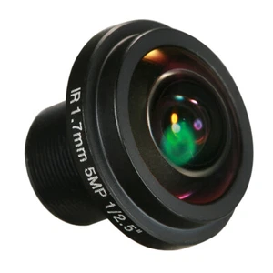 1.7mm Fisheye Lens  5.0 Megapixel  Mount 1/2.5" F2.0 For CCTV IP V1D2 - Picture 1 of 11