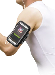 BeHello Universal Sportsarmband BRASSARD DE SPORT  XL / XXL Noir - Photo 1 sur 2