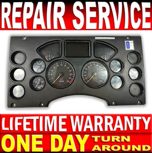 MACK Granite Truck Speedometer Panel Instrument Gauge Cluster *REPAIR SERVICE* - Picture 1 of 5