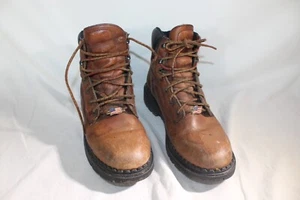 Vintager RED WING Shoes Made in USA 1626 EH Brown Leather Boots Womens Size 8.5 - Picture 1 of 12
