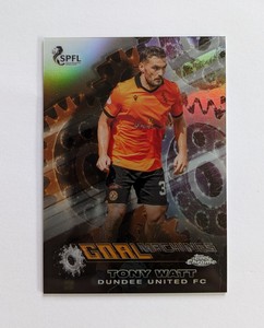 Tony Watt 22/23 SPFL Chrome Goal Machine Dundee United 
