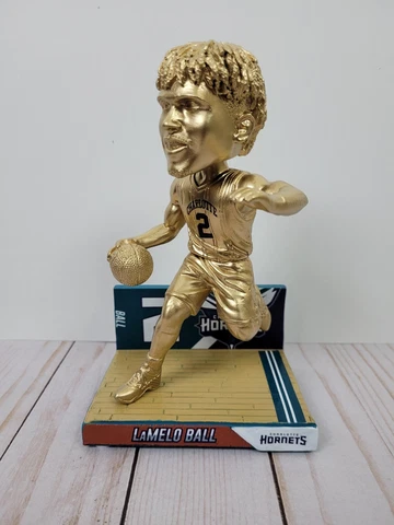 LaMelo Ball Charlotte Hornets Big Ticket Series Bobblehead Gold Custom Cover
