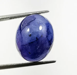 Piedras preciosas sueltas sin calefacción de zafiros azules naturales certificados 13,10 quilates  - Imagen 1 de 5