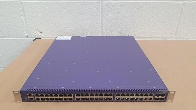 Extreme Networks X670V-48T-BF-AC 48 Port 10GBase-T Switch 17202 10GbE 40GbE - Image 1 of 3